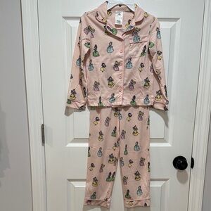 Disney Pink Fairy Print Pajama Set